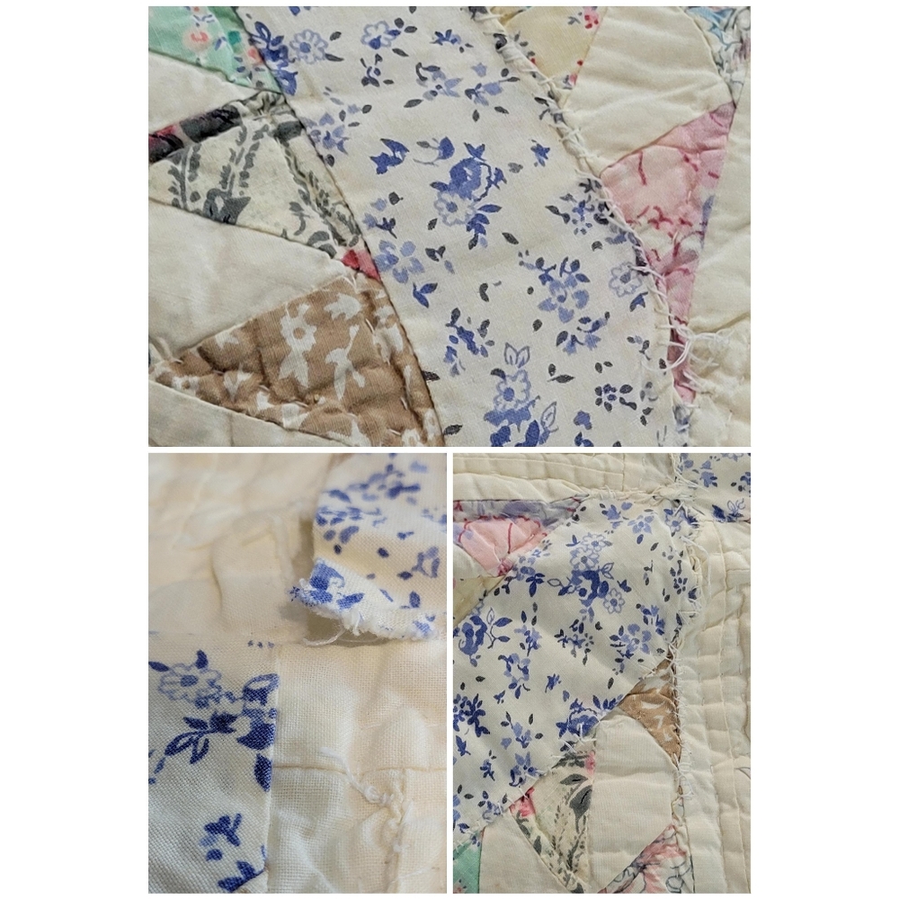 Vintage 8 point star Arch Quilt - Picture 17 of 17